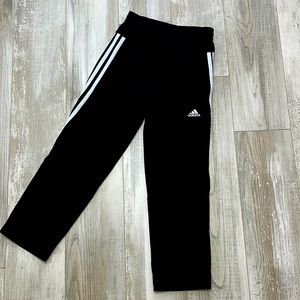 Adidas boys track pants black size: XS